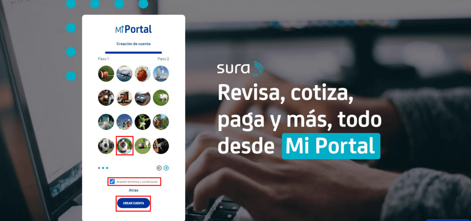 Registro Mi Portal SURA Seguros SURA