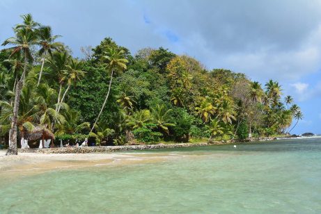 Foto de la playa de Isla Mamey en Panamá